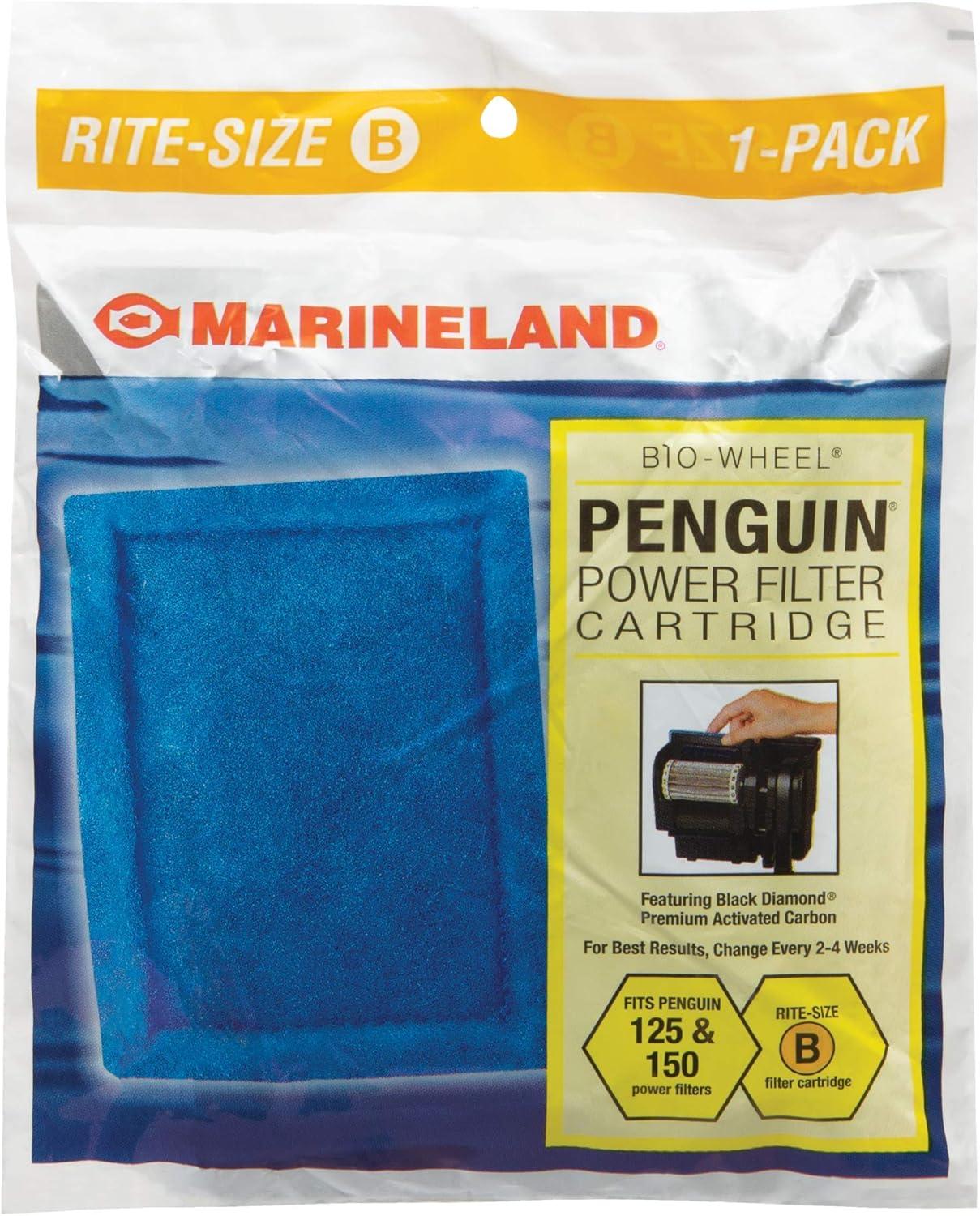 imageMarineland Penguin BioWheel Replacement Power Filter Cartridges For Aquarium Filtration RiteSize C 6 CountSize B