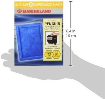 imageMarineland Penguin BioWheel Replacement Power Filter Cartridges For Aquarium Filtration RiteSize C 6 CountSize B