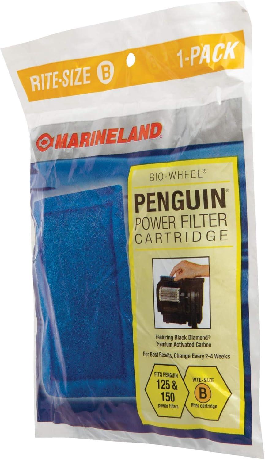 imageMarineland Penguin BioWheel Replacement Power Filter Cartridges For Aquarium Filtration RiteSize C 6 CountSize B