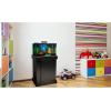 imageGloFish Crescent Aquarium Kit 5 Gallons Includes Hidden Blue LED Light And Internal Filter10Gallon