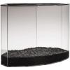 imageGloFish Crescent Aquarium Kit 5 Gallons Includes Hidden Blue LED Light And Internal Filter5gallon crescent kit