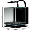 imageMarineland Contour 3 Aquarium Kit 3 Gallons Rounded Glass Corners Includes LED Lighting3Gallon