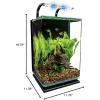 imageMarineland Contour 3 Aquarium Kit 3 Gallons Rounded Glass Corners Includes LED Lighting5Gallon