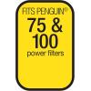 imageMarineland Penguin BioWheel Replacement Power Filter Cartridges For Aquarium Filtration RiteSize C 6 CountSize A