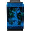 imageMarineland Portrait Glass LED Aquarium Kit 5 Gallons Hidden FiltrationBlack