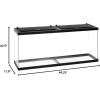 imageTetra 55 Gallon Aquarium Kit with Fish Tank Fish Net Fish Food Filter Heater and Water Conditioners