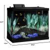 imageTetra ColorFusion Aquarium 20 Gallon Fish Tank Kit Includes LED Lighting and DecorColor Fusion