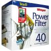 imageTetra Whisper Power Filter for Aquariums 3 Filters in 1 Up to 40Gallons Black ampamp GrayUp to 40Gallons