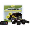 imageTetraPond RemoteControlled Color Changing Triple LED Light SetLight Set w Remote