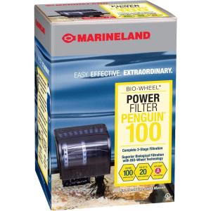 imageMarineland Penguin BioWheel Power Filter 150 GPH MultiStage Aquarium Filtrationblack 20  30 Gallon Aquarium 150 GPH10  20 Gallon Aquarium  100 GPH