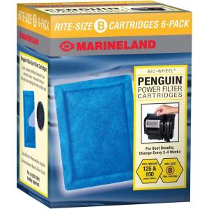 imageMarineland Penguin BioWheel Replacement Power Filter Cartridges For Aquarium Filtration RiteSize C 6 CountSize B