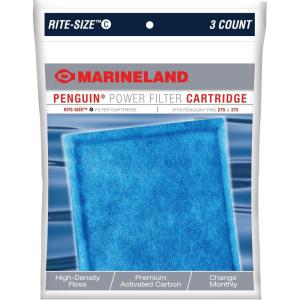 imageMarineland Penguin BioWheel Replacement Power Filter Cartridges For Aquarium Filtration RiteSize C 6 CountSize C
