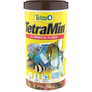 imageTetra 16155 Min Large Tropical Flakes For TopMid Feeders 565Ounce