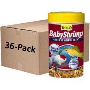 imageTetra BabyShrimp 035 Ounce Natural Shrimp Treat For Aquarium Fish 033197Seafood