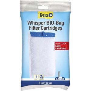 imageTetra BioBag Filter Cartridge 1 Count for Aquariums with Stay Clean Technology Ready to Use Large FilterLarge