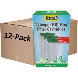 imageTetra BioBag Filter Cartridge 1 Count for Aquariums with Stay Clean Technology Ready to Use Medium Filter36 Count  Original