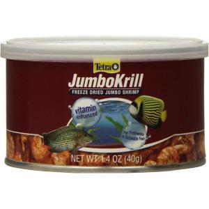 imageTetra JumboKrill FreezeDried Jumbo Shrimp 35 Ounces Natural Shrimp Treat For aquarium Fish red 16198  Pet Food  Pet Supplies14 Ounce Pack of 1