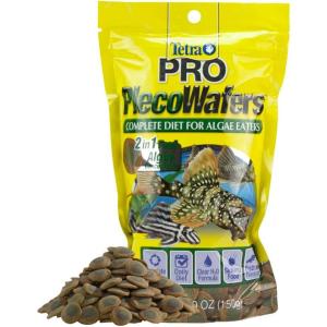 imageTetra PRO PlecoWafers 529 Ounces Nutritionally Balanced Vegetarian Fish Food for Bottom Feeders Concentrated Algae Center529 Ounce Pack of 1