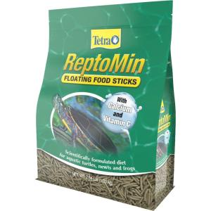 imageTetra ReptoMin Floating Food Sticks Food for Aquatic Turtles Newts and Frogs 1059 oz Pack of 1264 Pound Pack of 1
