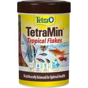 imageTetra TetraMin Tropical Flakes 353 Ounces Nutritionally Balanced Fish Food Model Number 16204