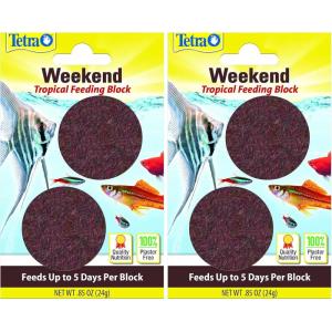 imageTetra Weekend and Vacation Feeder SlowRelease Fish Food for Tropical Fish 106 Ounce Pack of 1085 Ounce Pack of 2