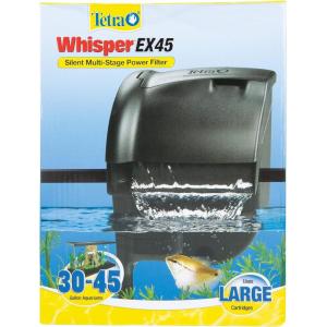 imageTetra Whisper EX 70 Filter For 45 To 70 Gallon aquariums Silent MultiStage Filtration WHITE3045 Gallons