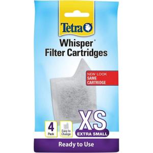 imageTetra Whisper Filter Cartridges 4 Count Extra Small For aquarium Filtration AQ78052white4Count