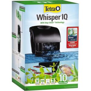 imageTetra Whisper IQ Power Filter 175 GPH with Stay Clean Technology 30 Gallons10Gallon