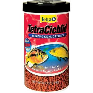 imageTetraCichlid Floating Cichlid Sticks 113 Ounces Pond Fish Food Nutritionally Balanced6 Ounce Pack of 1