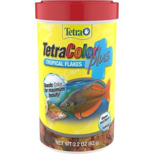 imageTetraColor PLUS Tropical Flakes with Color Enhancing 22 Ounce Pack of 122 Ounce Pack of 1