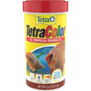 imageTetraColor XL Tropical Granules with Natural Color Enhancer 265 Oz265 Ounce Pack of 1