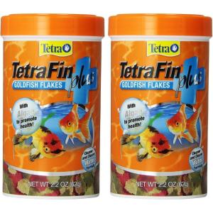 imageTetraFin Plus Goldfish Flakes 706 Ounces Balanced Diet With Algae To Promote Health22 Ounce Pack of 2