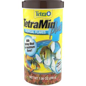 imageTetraMin Plus Tropical Flakes Cleaner and Clearer Water Formula 706 Ounce Pack of 1706 Ounce Pack of 1