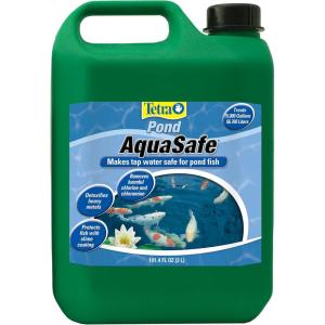 imageTetraPond AquaSafe 1014 Ounces Makes Tap Water Safe For Pond FishAquaSafe