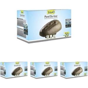 imageTetraPond DeIcer Thermostatically Controlled Winter Survival Solution For Fish UL Listed300 Watt Pack of 4