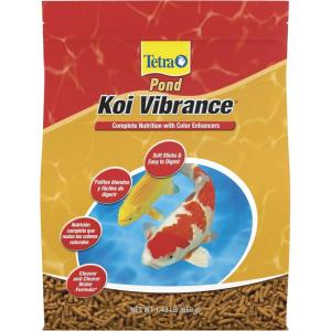 imageTetraPond Koi Vibrance Soft Sticks Easy to Digest Floating Pond Food 518 lbs143 Pound Pack of 1