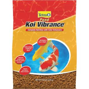 imageTetraPond Koi Vibrance Soft Sticks Easy to Digest Floating Pond Food 518 lbs242 Pound Pack of 1