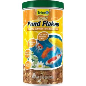 imageTetraPond Pond Flakes Complete Nutrition for Smaller Pond Fish Fish Food for Goldfish and Koi Fish 635 OuncesOriginal