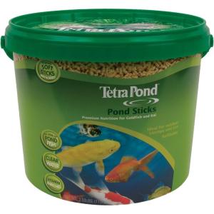 imageTetraPond Pond Sticks Pond Fish Food for Goldfish and Koi Healthy Nutrition Clear Water Pond Food253 Pound Pack of 1