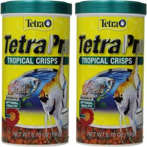 imageTetraPro Tropical Crisps 670 Ounces Fish Food Advanced Clear Water Formula67 Ounce Pack of 2