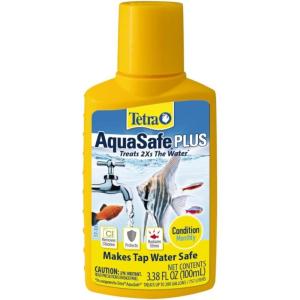 imageTetra AquaSafe Plus 169 Ounces aquarium Water Conditioner And Dechlorinator338Ounce