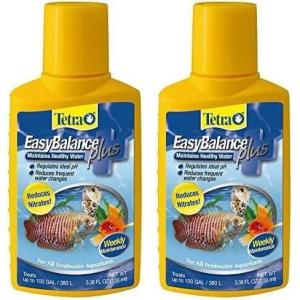 imageTetra EasyBalance Plus 845 Ounces Weekly Freshwater Aquarium Water Conditioner GoldYellow338Ounce Pack of 2