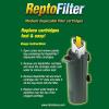 imageTetra 25845 144 Count Medium ReptoFilter Filter Cartridges