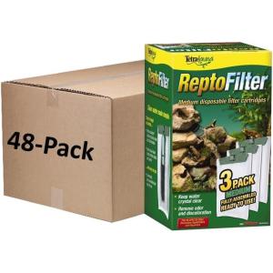 imageTetra 25845 144 Count Medium ReptoFilter Filter Cartridges