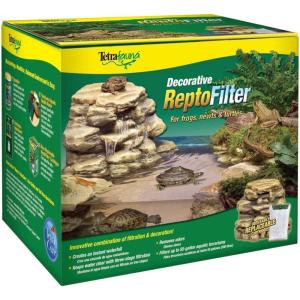 imageTetra Decorative ReptoFilter Terrarium Filtration ampamp Waterfall For Turtles Frogs ampamp Newts Keeps Water Clear