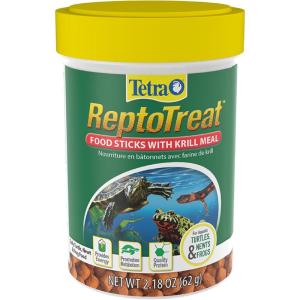 imageTetra TetraFauna ReptoTreat Suprema 218 Ounces Food Supplement for Aquatic Turtles Newts and Frogs 1Pack218 Ounce Pack of 1