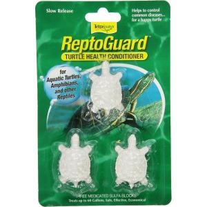 imageTetraFauna ReptoGuard Turtle Health Conditioner 3 Count SlowRelease 19514Conditioner